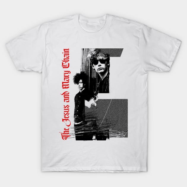^^^ The Jesus & Mary Chain Glitch Artwork ^^^ T-Shirt by unknown_pleasures